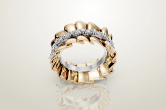 design jewelry cad 3d models, realistic jewelry render and jewelry animation