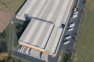 create 3d industrial animation manufacturing plant factory walkthrough visual