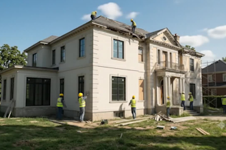 create cinematic construction timelapse videos