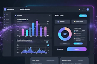 build custom laravel saas web app or admin dashboard
