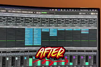 professionally mix and master your hiphop rap or rnb song