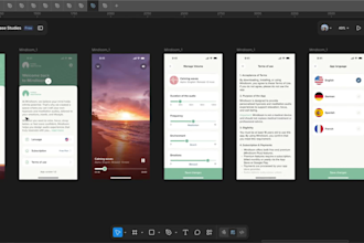 design professional mobile and web app UI UX in figma