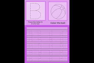 create a to z kids handwriting  worksheet printable PDF