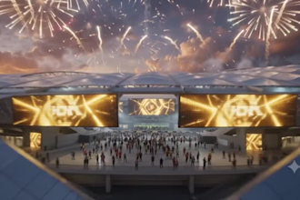 create sports broadcast opener scoreboard animation and TV package