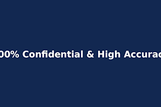 do accurate english and hindi audio and video transcription