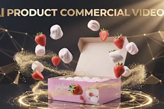 make ai product advertisement videos and cgi commercials