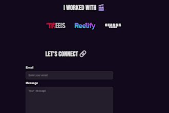 build your portfolio website