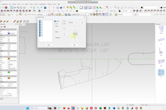 grade size to size pattern for your shoe
