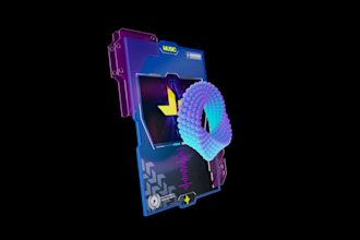 create unique trading nft, crypto 3d, nft 3d card animation