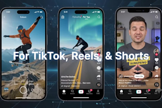 edit engaging short form videos and tutorials
