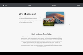 build and design fully customizable websites