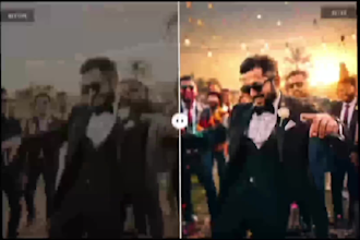 edit wedding video for sisters with cinematic effects