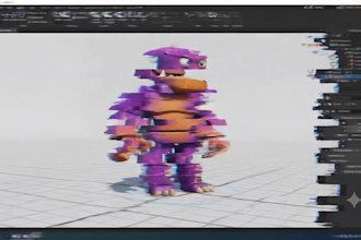 model, rig and animate custom roblox character, npc, monster and mob