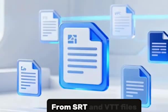 add professional subtitles and closed captions to your video