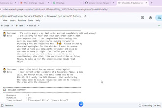 build a custom ai chatbot using python and llm