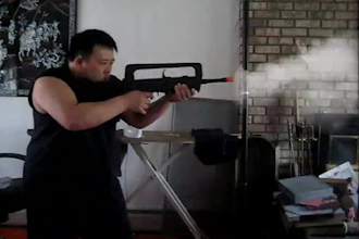 add cinematic vfx, gun muzzle flash, explosions and blood effects