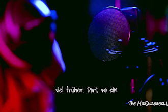 deliver a deep, warm and emotional german voice over