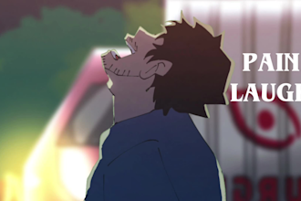 create intense anime emotion animation for your character
