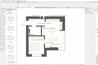 design a 2d floor plan in archicad for your apartment or house