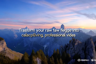 edit your raw footage into high quality videos
