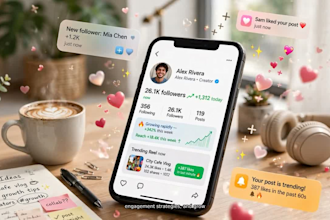 manage social media marketing, content creation and growth strategy