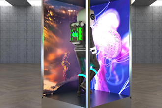 do game prop and environment design for you