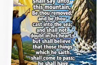 create a bible verse flipbook with full color illustrations