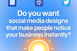 a,premium social media and logo design expert