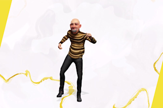 do 3d character modeling 3d cartoon animation video 3d character design