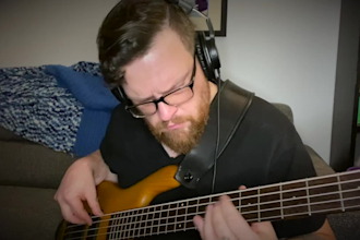 write and record a bass track for your song