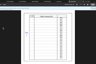 create a printable diary or planner pdf