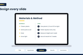 design a science fair powerpoint presentation