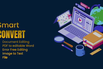 do any type of file conversion and document formatting