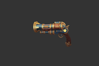 modeling stylized 3d game assets and characters