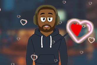 an animated music video