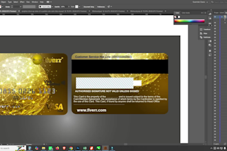 design realistic custom credit and debit cards