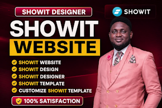 redesign your showit website, update, customize showit design