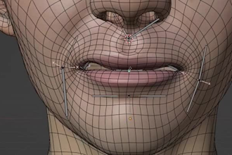 rig, retopo, pbr, sculpt, weight paint, uv map, blendshape, facial animation,cc5