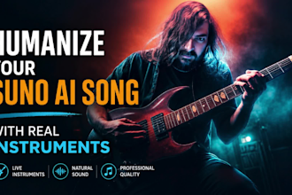humanize your suno ai song with real instruments