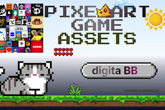 create game boy and gb studio pixel art sprites for your rpg game