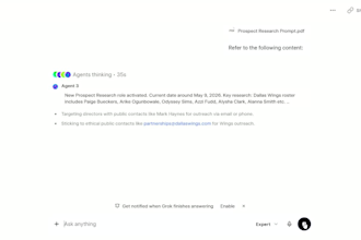 create custom grok prompt packs and libraries