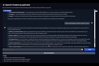 develop ai saas app, ai chatbot, and full stack ai website