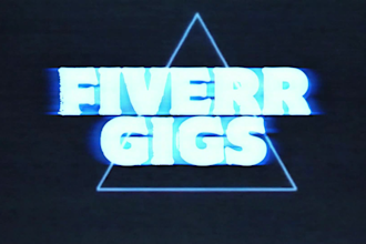 create a retro vhs 80s intro and audio