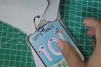 design educational flash cards for preschool kindergarten