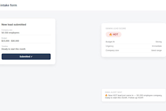 build an ai lead qualification and scoring system