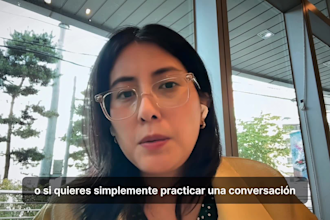 be your spanish tutor and help you speak confidently