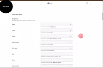 create and optimize SEO ebay product listings