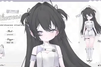 create custom anime vtuber avatar design, live 2d rigging, for twitch youtube