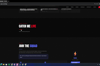 build a modern react node website for youtubers