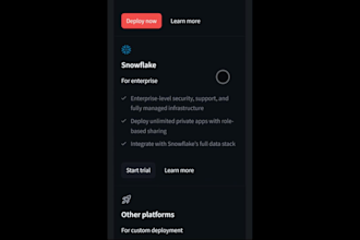 develop custom data microapps using streamlit and python
